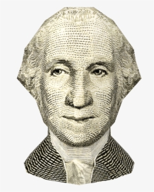 Us $1 Bill- George Washington - George Washington, HD Png Download, Free Download