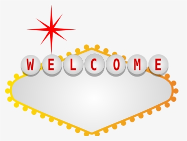 Welcome To Fabulous Las Vegas Sign Free Content Clip - Transparent Welcome To Las Vegas Sign, HD Png Download, Free Download
