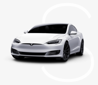 Motors Model S Vehicle - Tesla Model S White 2019, HD Png Download, Free Download