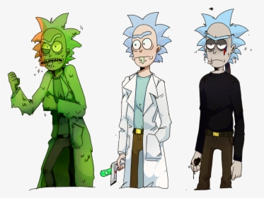 Transparent Rick And Morty Rick Png - Rick And Morty Toxic Morty, Png Download, Free Download