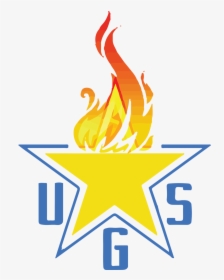 Color Flames Yellow Star, HD Png Download, Free Download