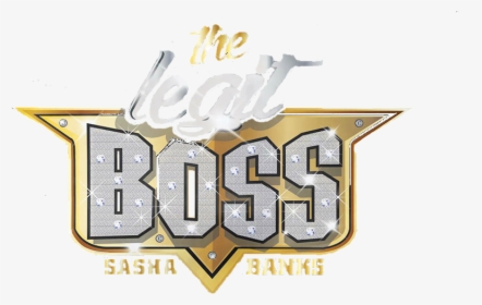 Sasha Banks Legit Boss Logo - Sasha Banks Boss Logo, HD Png Download, Free Download