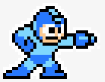 Transparent Megaman Png - Mega Man Pixel Art, Png Download, Free Download