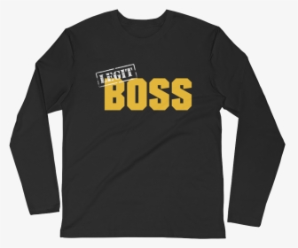 Sasha Banks "legit Boss - Long-sleeved T-shirt, HD Png Download, Free Download