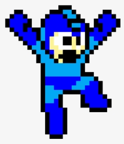 Mega Man Jumping Sprite, HD Png Download, Free Download