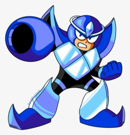 Mega Man Mythril Clipart , Png Download - Megaman Glass Man, Transparent Png, Free Download