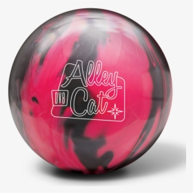 Alley Cat Pink/black - Alley Cat Bowling Ball, HD Png Download, Free Download
