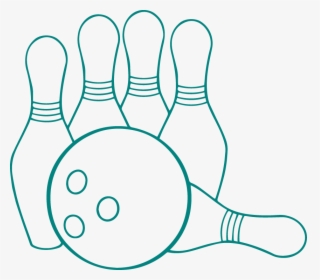 High Rollers Pins N Ball - Ten-pin Bowling, HD Png Download, Free Download
