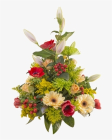 Red And Yellow Floral Arrangements, HD Png Download, Free Download