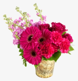 Pink Perfection Bouquet - Barberton Daisy, HD Png Download, Free Download