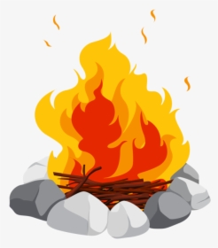 Campfire Bonfire Clip Art - Campfire Png, Transparent Png, Free Download