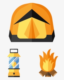 Bonfire Clipart Aag - Survival Backpack Icon, HD Png Download, Free Download