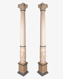 Antique Art Exchange Architecture - Antique Pillar Png, Transparent Png, Free Download