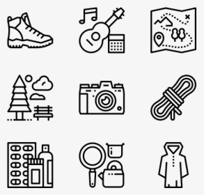 Camping - Design Icon Vector, HD Png Download, Free Download