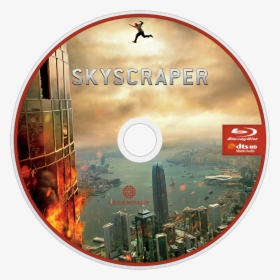 Skyscraper Bluray Disc Image - Skyscraper Film, HD Png Download, Free Download