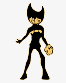 Ink Bendy Cutout V - Bendy And The Ink Machine Evil Bendy, HD Png Download, Free Download