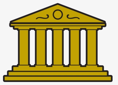 Transparent Rome Clipart - House Structure With Pillars Png, Png Download, Free Download