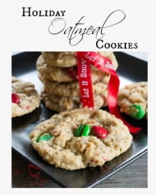 Holiday Oatmeal Cookies - Christmas Party, HD Png Download, Free Download