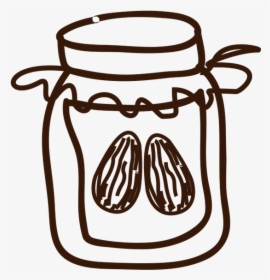 Transparent Peanut Clipart - Almond Butter, HD Png Download, Free Download