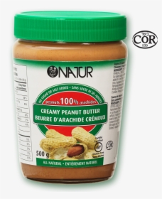 Natur® Creamy Peanut Butter - Medicinal Mushroom, HD Png Download, Free Download