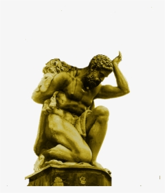 Atlasgold Resized - Atlas Statue Png, Transparent Png, Free Download
