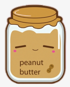 Transparent Peanut Clipart - Cute Peanut Butter Cartoon, HD Png Download, Free Download
