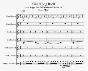 King Kong Itself Slide, Image - Spiral Mountain Trumpet Sheet Music, HD Png Download, Free Download