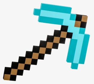 Toys Toy Swords Shields Minecraft Pickaxe Diamond Exdisplay - Minecraft Pickaxe, HD Png Download, Free Download