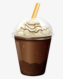 Transparent Goodies Clipart - Coffee Cup With Whip Cream, HD Png Download, Free Download