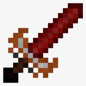 Minecraft Sword With Blood, HD Png Download, Free Download