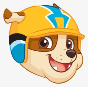 Rubble From Paw Patrol On Skateboard, HD Png Download, Free Download
