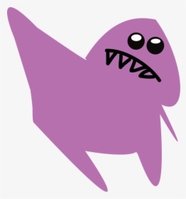 Pink,shark,art - Barney Clip Art, HD Png Download, Free Download