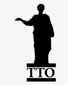The Texas Orator Podcast - Roman Statue Silhouette, HD Png Download, Free Download