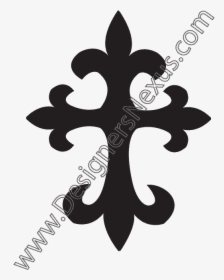 Picture Library Download Ankh Drawing Rose Tattoo - Flur De Lis Black, HD Png Download, Free Download