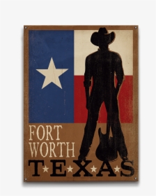 Forth Worth Texas Music Sign - Poster, HD Png Download, Free Download