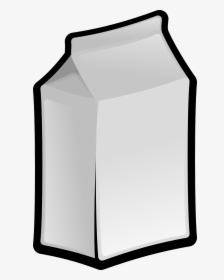 Milk Carton White Free Picture - Milk Box, HD Png Download, Free Download