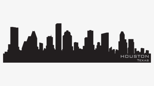 Houston, Skyline, Silhouette, City, Metropolis Png - Houston Skyline Silhouette Vector, Transparent Png, Free Download