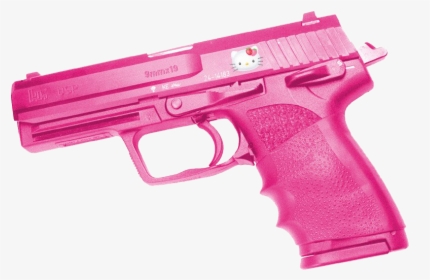 ☯this Shit Is Transparent☯ - Pink Hello Kitty Gun, HD Png Download, Free Download