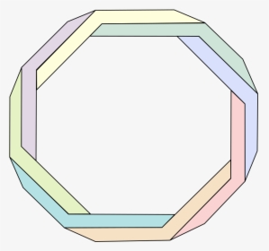 File - Penrose Octagon - Svg, HD Png Download, Free Download