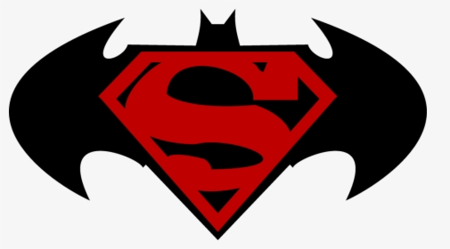 Superman Batman By Jmk Prime - Logo De Superman Vs Batman, HD Png Download, Free Download