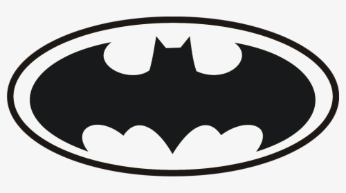 Batman Logo Png Black Transparent Background Hd Print - Batman Symbol Black And Yellow, Png Download, Free Download
