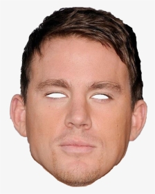 Nicolas Cage Face Mask Printable - Channing Tatum, HD Png Download, Free Download