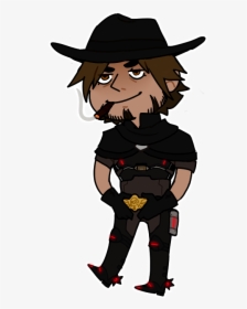 Mccree Original - Cartoon, HD Png Download, Free Download