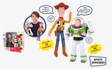 Coffret Buzz Et Woody - Toy Story Figures, HD Png Download, Free Download