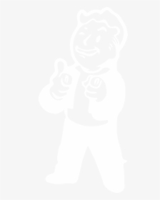 Vault Boy Png Stencil , Png Download, Transparent Png, Free Download