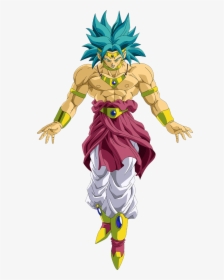 Broly Aura Png Svg Library Library - Controlled Legendary Super Saiyan, Transparent Png, Free Download