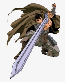 No Caption Provided - Anime Berserk Guts, HD Png Download, Free Download