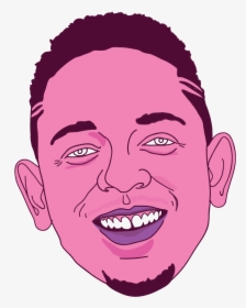Kendrick Lamar Floating Head - Illustration, HD Png Download, Free Download