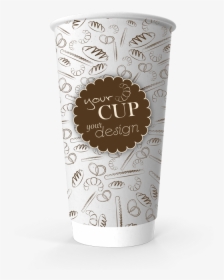Double Wall Paper Cup 550 Ml - 20oz Double Wall Paper Cups, HD Png Download, Free Download