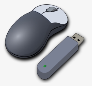 Free Download Computer Clipart Computer Mouse Computer - Computer Mouse With Usb, HD Png Download, Free Download